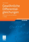 Image for Gewohnliche Differentialgleichungen : Einfuhrung in Lehre und Gebrauch
