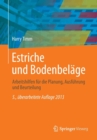 Image for Estriche Und Bodenbelage