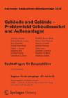 Image for Aachener Bausachverstandigentage 2012 : Gebaude und Gelande - Problemfeld Gebaudesockel und Aussenanlagen