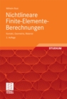 Image for Nichtlineare Finite-Elemente-Berechnungen: Kontakt, Geometrie, Material