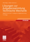 Image for Losungen zur Aufgabensammlung Technische Mechanik: Abgestimmt auf die 19. Auflage der Aufgabensammlung Technische Mechanik