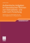 Image for Authentische Aufgaben im theoretischen Bereich von Instruktions- und Lehr-Lern-Forschung