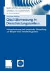 Image for Qualitatsmessung in Dienstleistungscentern