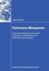 Image for Performance Management : Leistungserfassung und Leistungssteuerung in Unternehmen und offentlichen Verwaltungen
