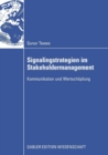 Image for Signalingstrategien im Stakeholdermanagement