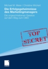 Image for Die Erfolgsgeheimnisse des Marketingmanagers
