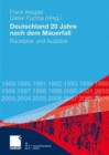 Image for Deutschland 20 Jahre nach dem Mauerfall