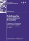 Image for Grundungserfolg wissensintensiver Dienstleister : Theoretische und empirische Uberlegungen aus Sicht der Competence-based Theory of the Firm