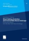 Image for Short Selling Activities and Convertible Bond Arbitrage