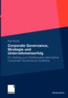 Image for Corporate Governance, Strategie und Unternehmenserfolg : Ein Beitrag zum Wettbewerb alternativer Corporate-Governance-Systeme