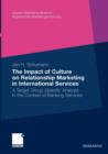 Image for The Impact of Culture on Relationship Marketing in International Services