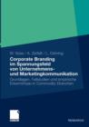 Image for Corporate Branding im Spannungsfeld von Unternehmens- und Marketingkommunikation