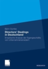 Image for Directors’ Dealings in Deutschland : Empirische Analyse der Eigengeschafte von Unternehmensinsidern