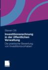 Image for Investitionsrechnung in der offentlichen Verwaltung