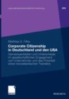Image for Corporate Citizenship in Deutschland und den USA : Gemeinsamkeiten und Unterschiede im gesellschaftlichen Engagement von Unternehmen und das Potential eines transatlantischen Transfers
