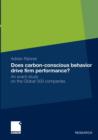 Image for Does carbon-conscious behavior drive firm performance?  : an event study on the global 500 companies