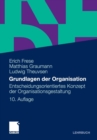 Image for Grundlagen Der Organisation