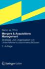 Image for Mergers &amp; Acquisitions Management: Strategie Und Organisation Von Unternehmenszusammenschlussen