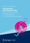 Image for Geldanlage und Steuer 2013