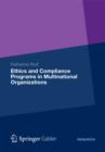 Image for Ethics and Compliance Programs in Multinational Organizations