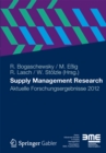 Image for Supply Management Research: Aktuelle Forschungsergebnisse 2012