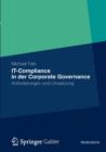 Image for IT-Compliance in der Corporate Governance : Anforderungen und Umsetzung
