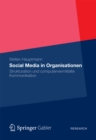 Image for Social Media in Organisationen: Strukturation und computervermittelte Kommunikation