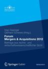 Image for Forum Mergers &amp; Acquisitions 2012