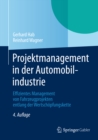 Image for Projektmanagement in der Automobilindustrie: Effizientes Management von Fahrzeugprojekten entlang der Wertschopfungskette