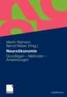 Image for Neurookonomie: Grundlagen - Methoden - Anwendungen