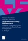 Image for Supplier Relationship Management: Strategie, Organisation und IT des modernen Beschaffungsmanagements