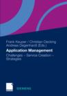 Image for Application Management: Challenges - Service Creation - Strategies
