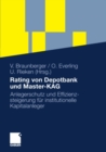 Image for Rating von Depotbank und Master-KAG: Anlegerschutz und Effizienzsteigerung fur institutionelle Kapitalanleger