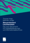 Image for Steuerstandort Liechtenstein: Das neue Steuerrecht mit Doppelbesteuerungs- und Informationsabkommen