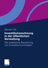 Image for Investitionsrechnung in der offentlichen Verwaltung: Die praktische Bewertung von Investitionsvorhaben