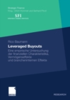 Image for Leveraged Buyouts: Eine empirische Untersuchung der finanziellen Charakteristika, Vermogenseffekte und brancheninternen Effekte