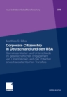 Image for Corporate Citizenship in Deutschland und den USA: Gemeinsamkeiten und Unterschiede im gesellschaftlichen Engagement von Unternehmen und das Potential eines transatlantischen Transfers