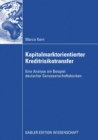 Image for Kapitalmarktorientierter Kreditrisikotransfer: Eine Analyse am Beispiel deutscher Genossenschaftsbanken