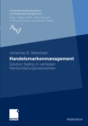 Image for Handelsmarkenmanagement: Solution Selling in vertikalen Wertschopfungsnetzwerken