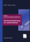 Image for Serviceorientierung im Unternehmen: Forum Dienstleistungsmanagement