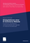 Image for Erfolgsfaktoren einer E-Commerce-Website: Empirische Identifikation vertrauensfordernder Signale im Internet-Einzelhandel