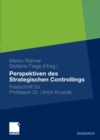 Image for Perspektiven des Strategischen Controllings: Festschrift fur Professor Dr. Ulrich Krystek
