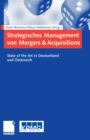 Image for Strategisches Management von Mergers &amp; Acquisitions: State of the Art in Deutschland und Osterreich