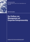 Image for Der Einfluss von Management auf Corporate Entrepreneurship