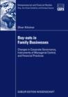 Image for Buy-outs in Family Businesses: Changes in Corporate Governance, Instruments of Managerial Control, and Financial Practices
