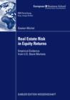 Image for Real Estate Risk in Equity Returns: Empirical Evidence from U.S. Stock Markets : 72