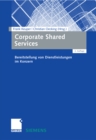 Image for Corporate Shared Services: Bereitstellung von Dienstleistungen im Konzern