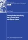 Image for Strategische Gestaltung des Lebenszyklus von Mega-Events