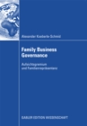 Image for Family Business Governance: Aufsichtsgremium und Familienreprasentanz