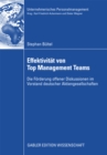 Image for Effektivitat von Top Management Teams: Die Forderung offener Diskussionen im Vorstand deutscher Aktiengesellschaften